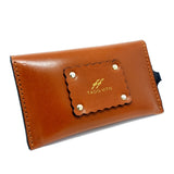 TADO VITO Unisex Leather Card Wallet Case Brown