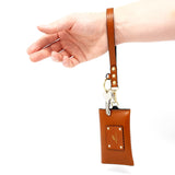 TADO VITO Unisex Leather Card Wallet Case Brown