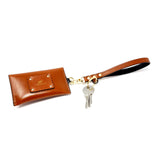 TADO VITO Unisex Leather Card Wallet Case Brown