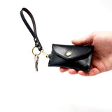 TADO VITO UNISEX LEATHER CARD WALLET CASE BLACK