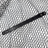 TADO VITO Unisex Leather Bracelet Reptile 3D Embossed Leather Black With Brown