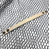 TADO VITO Unisex Leather Bracelet Reptile Snake White & Black