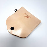 Natural Leather Card Wallet Case Holder Unisex