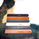 Personalised Leather Bracelet Unisex Personalised gift