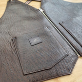 Brown Lamb Leather Vest