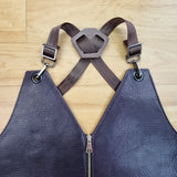 Purple Lamb Leather Vest