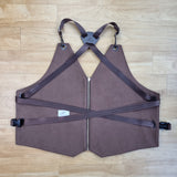 Purple Lamb Leather Vest