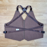 Dark Teal Lamb Leather Vest