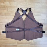 Green Lamb Leather Vest