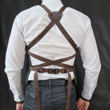 Green Lamb Leather Vest