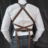 Dark Teal Lamb Leather Vest