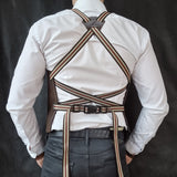 Brown Lamb Leather Vest