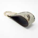 TADO VITO Leather Mist Flies Fishing Leather Keyring