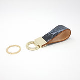 TADO VITO Leather Feathers Birds Wild Life Coated Cotton Keyring