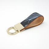 TADO VITO Leather Feathers Birds Wild Life Coated Cotton Keyring