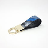 TADO VITO Leather Feathers Birds Wild Life Coated Cotton Keyring