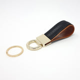 TADO VITO Leather Black Strap Keyring