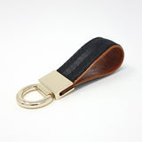 TADO VITO Leather Black Strap Keyring