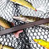 TADO VITO Fishing Angling Unisex Leather Bracelet Custom Heat Imprint Gift Dark Brown