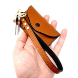 TADO VITO Unisex Leather Card Wallet Case Brown