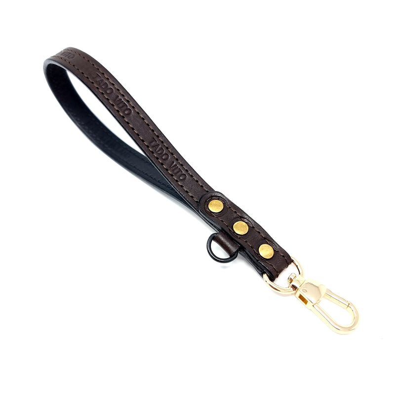 Dark Brown Leather Card Wallet Case Holder Unisex