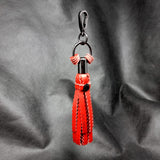 Red Dragon Leather Tassel Accessory