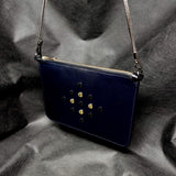Kender Leather Clutch With Detachable Chain