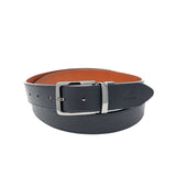 Black Leather Belt Black Buckle