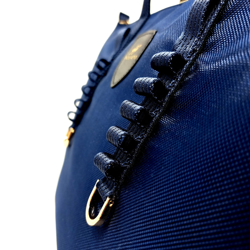 Tado Vito Blue Loop Tote Bag