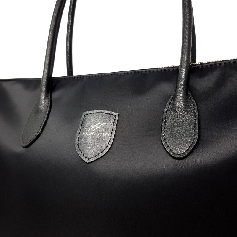 Tado Vito Black Tote Bag