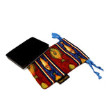 Drawstring Jewellery Pouch Striped Fish