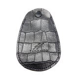 Black Crocodile Embossed Mini Wallet