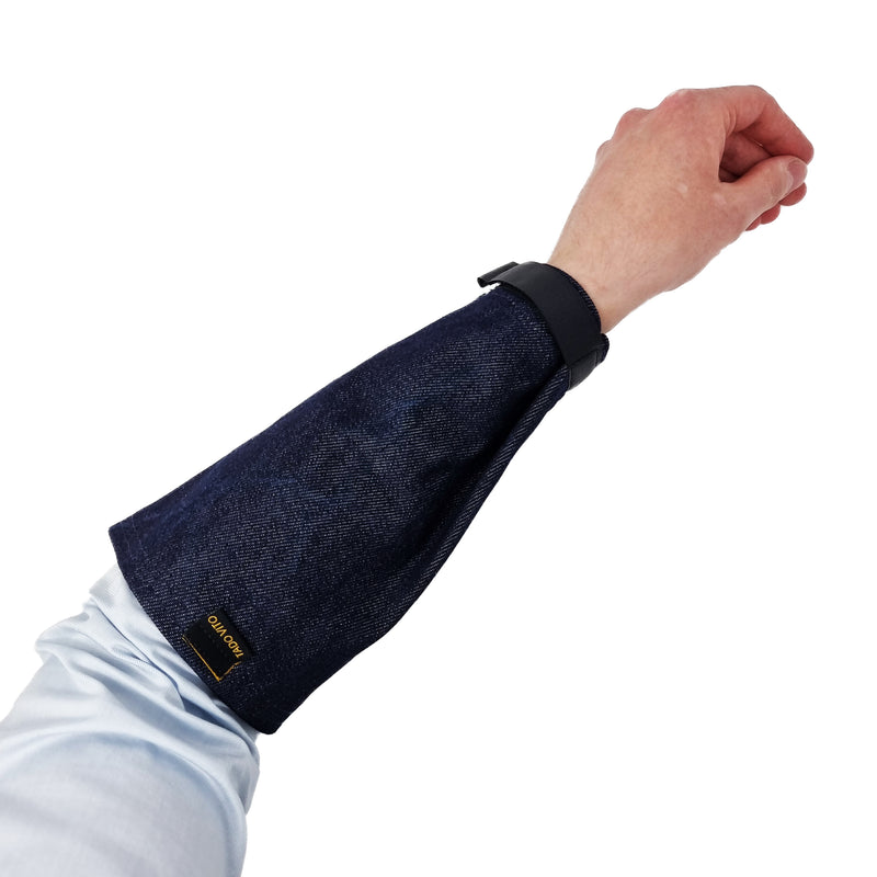Dark Blue Denim Sleeves