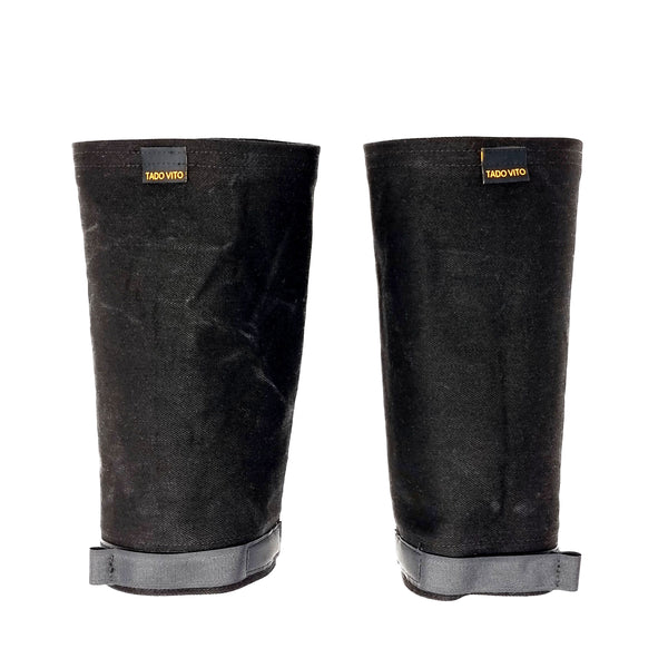 Black Washed Cotton Sleeves
