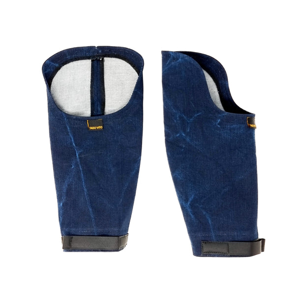Washed Blue Denim Sleeves