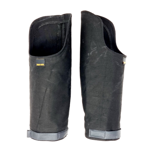 Black Washed Cotton Sleeves