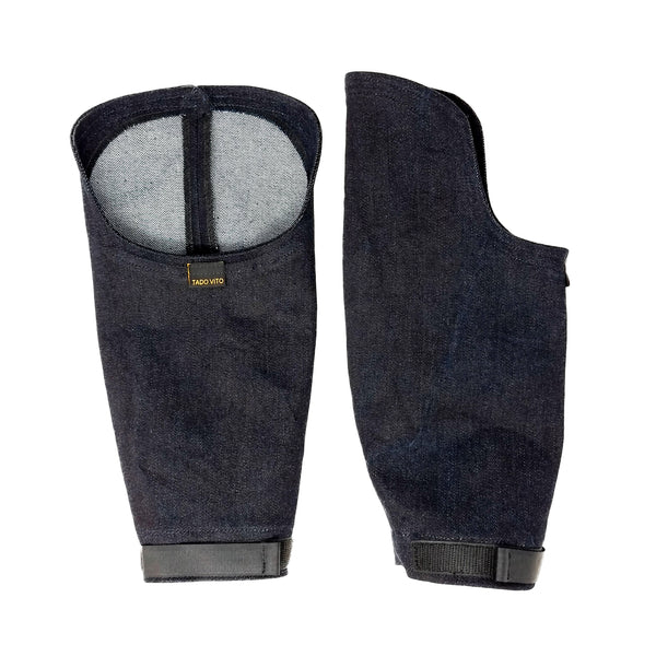 Dark Blue Colour Denim Sleeves