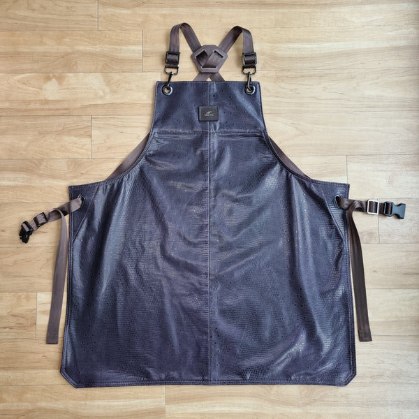 Purple Lamb Leather Apron