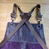 Purple Lamb Leather Apron