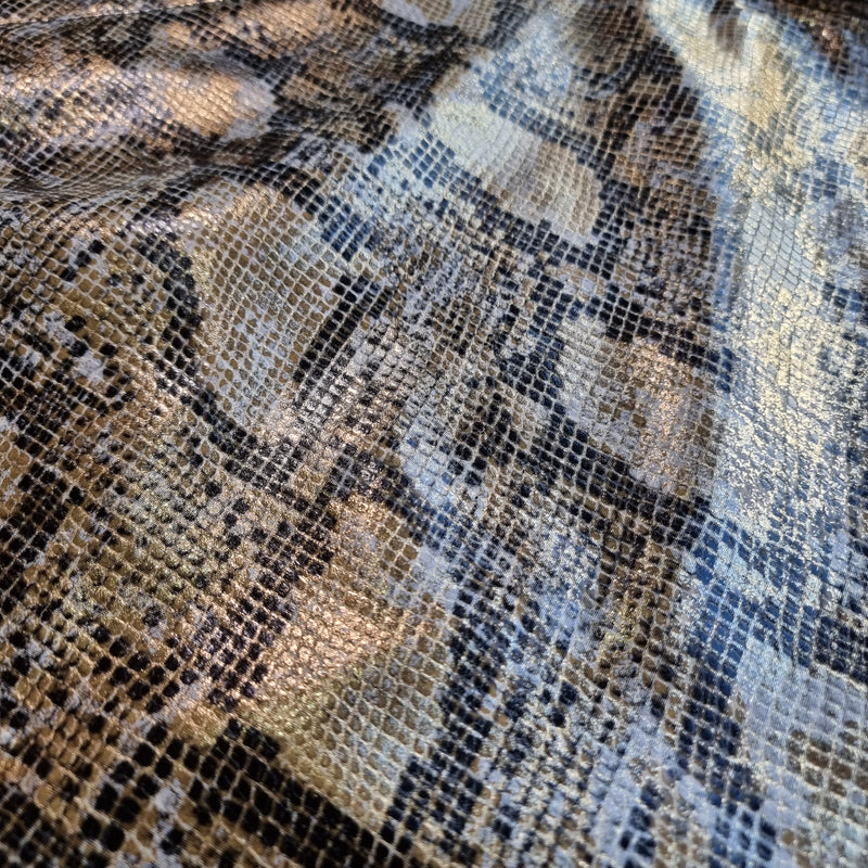 Python Foiled Leather Apron