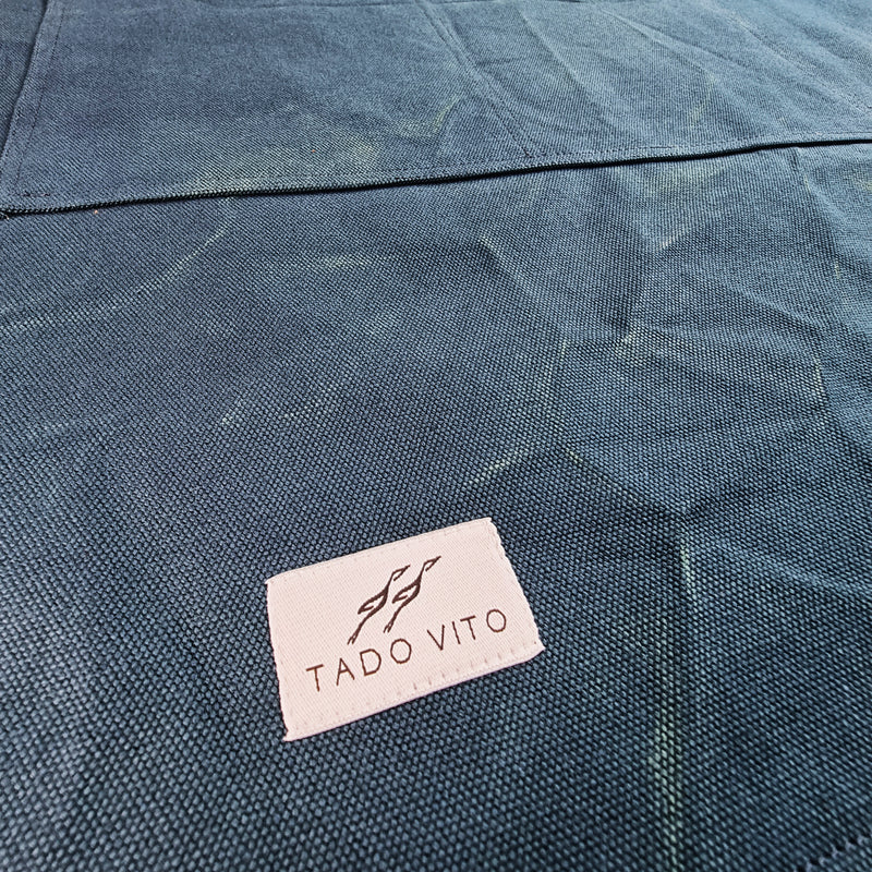 Teal Cotton Canvas Apron