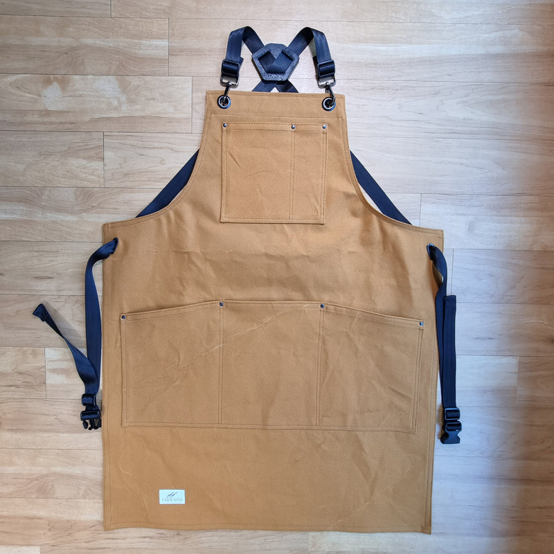 Yellow Cotton Canvas Drill Apron