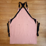 Dusky Pink Cotton Canvas Apron