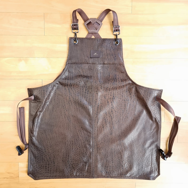 Brown Lamb Leather Apron