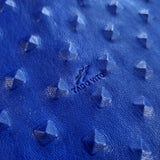 Blue Leather Apron 3D Embossed