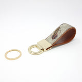 TADO VITO Leather Mist Flies Fishing Leather Keyring