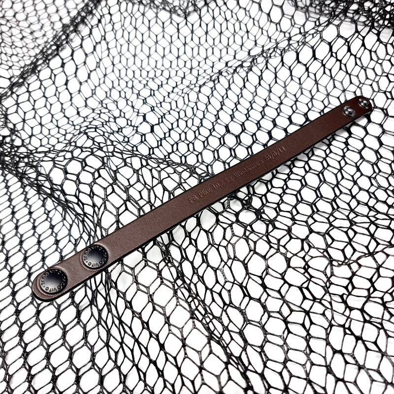 TADO VITO Fishing Angling Unisex Leather Bracelet Custom Heat Imprint Gift Dark Brown